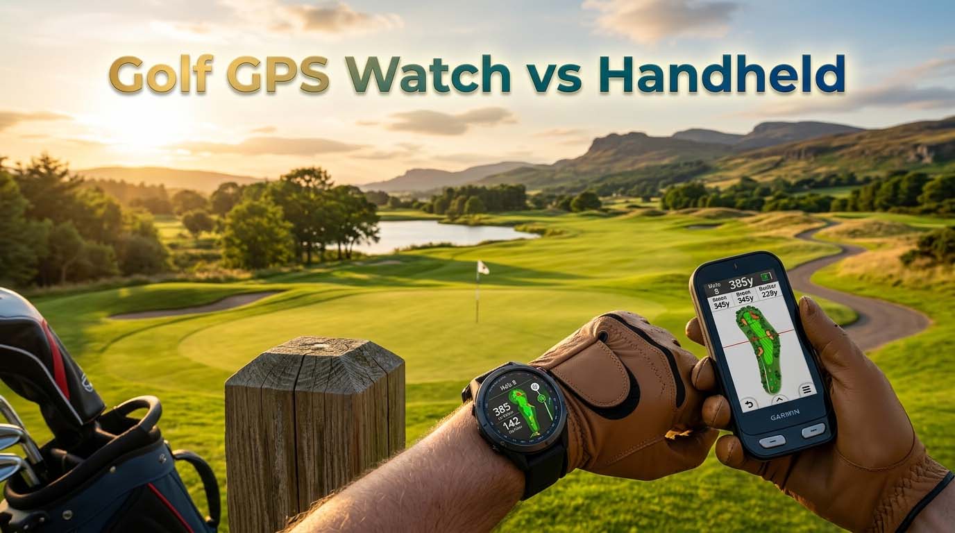 Golf GPS Watch vs Handheld