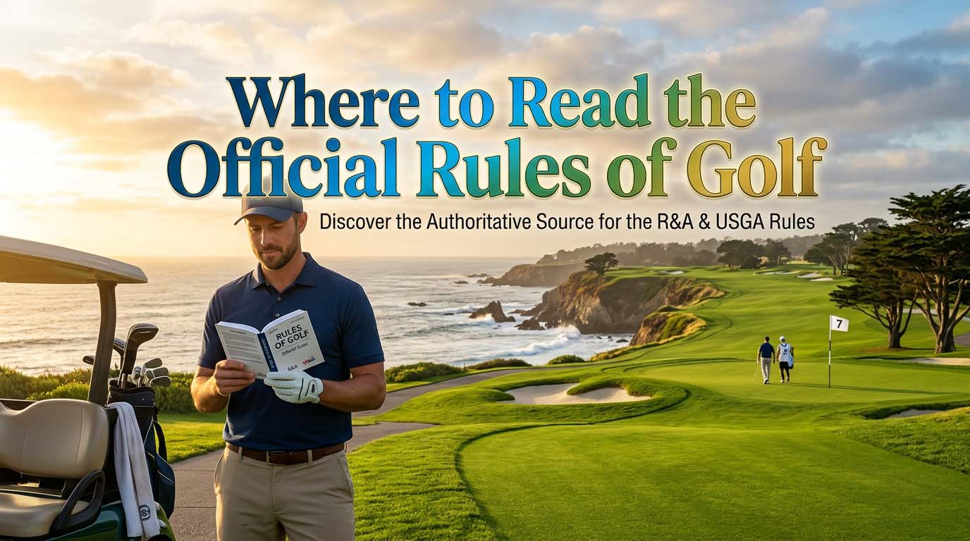Where to Read the Official Rules of Golf