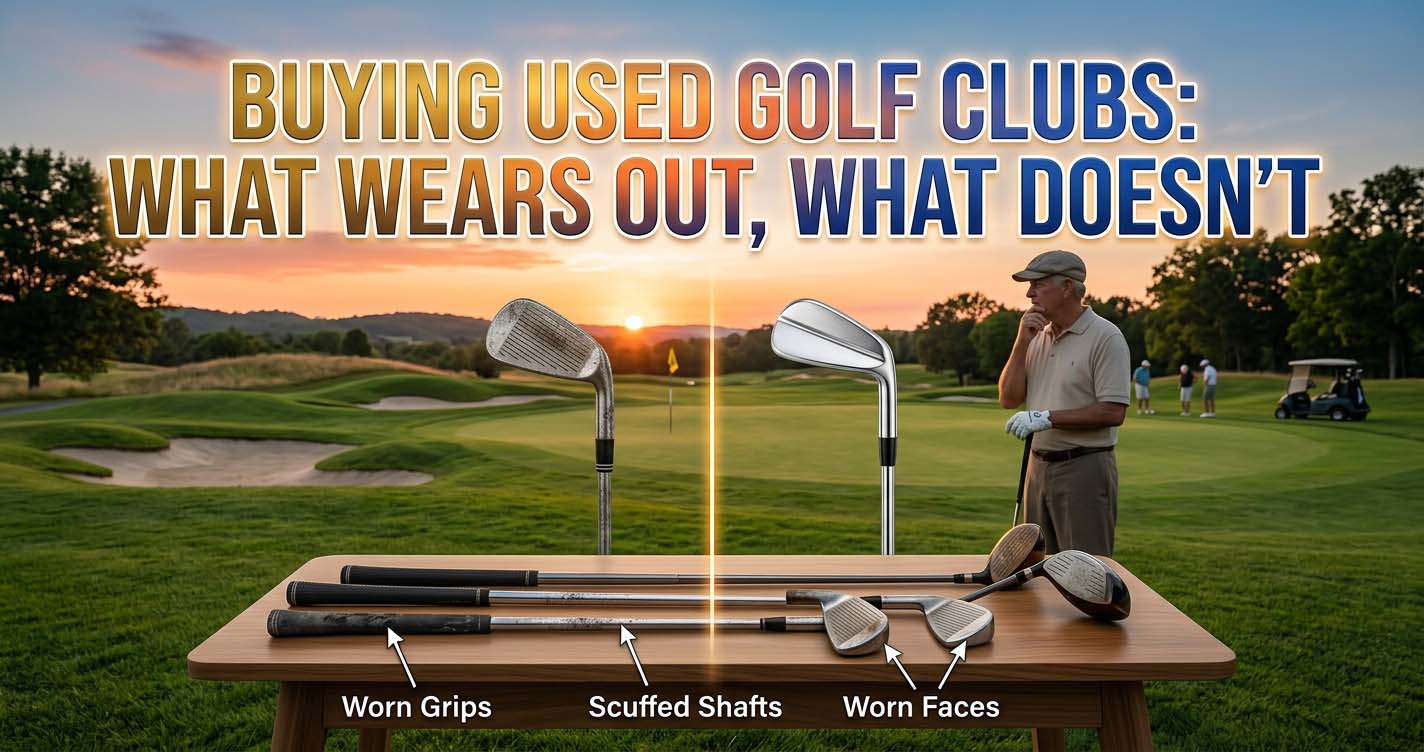 Buying Used Golf Clubs: What Wears Out, What Doesn't