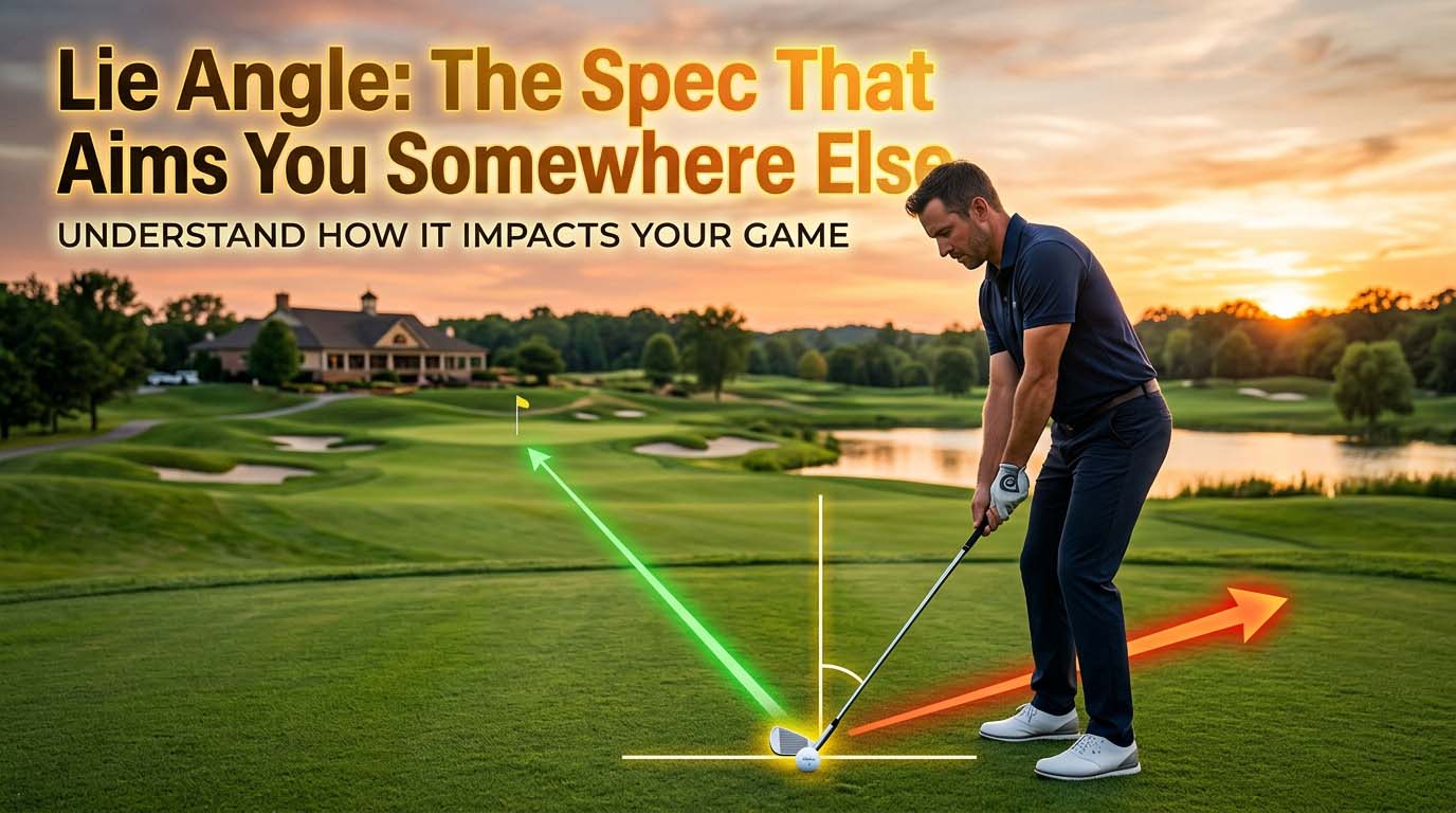Golf club lie angle
