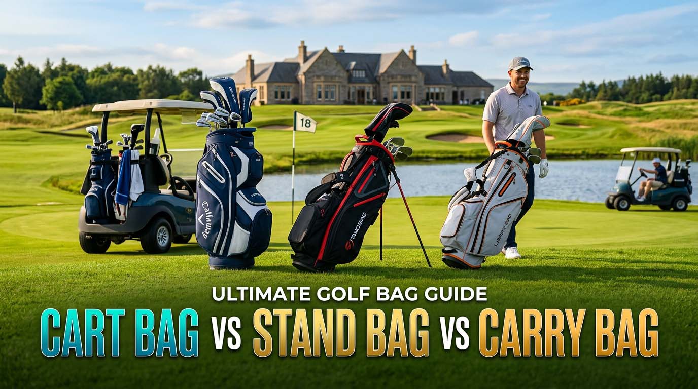 Cart Bag vs Stand Bag vs Carry Bag