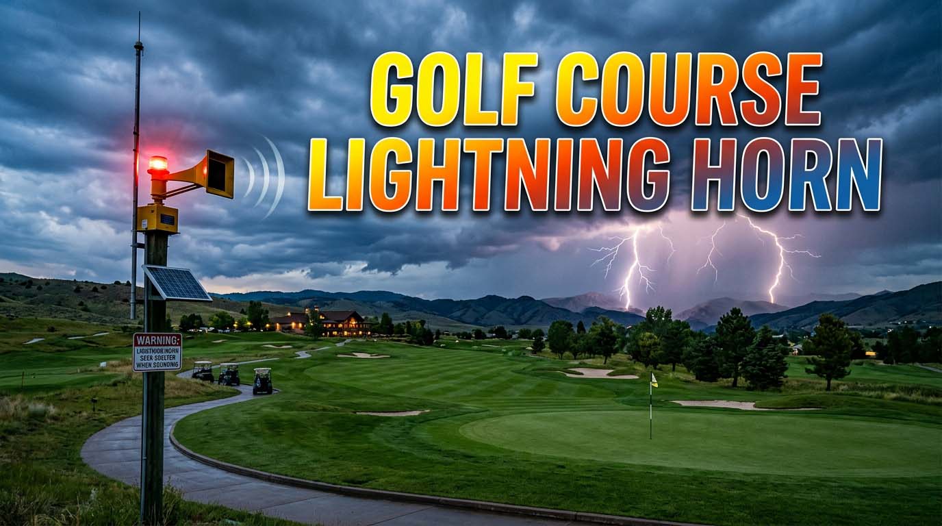 Golf Course Lightning Horn: What to Do
