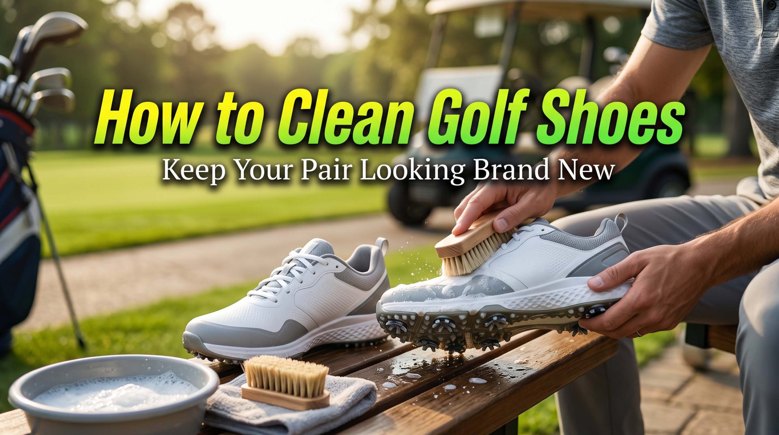 Good and clear explanation of How to Clean Golf Shoes